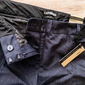 NWT EXPRESS Columnist Barely Boot Dress Pants 10R